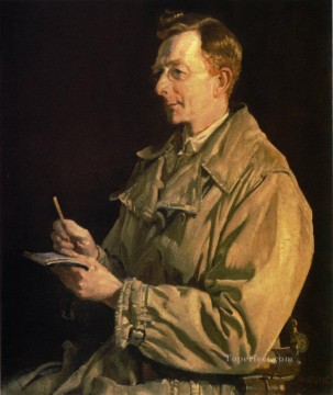 ジョージ・ワシントン・ランバート Painting - チャールズ・EW・ビーンの肖像画 ジョージ・ワシントン・ランバートの肖像画